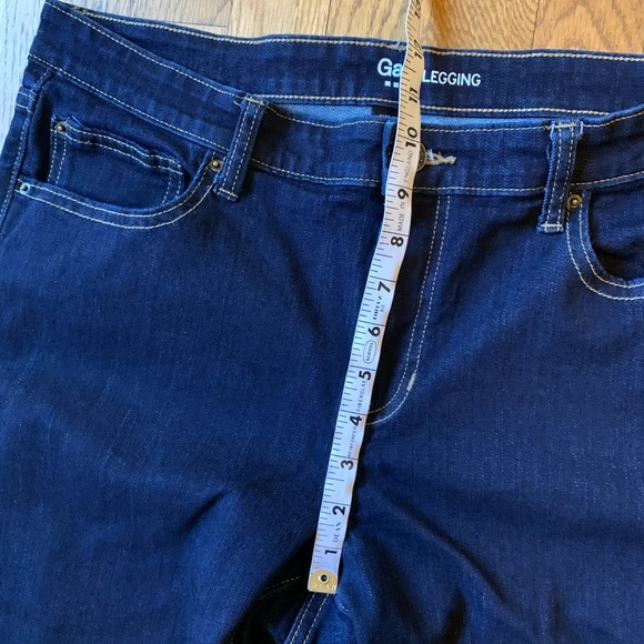 Gap legging jeans dark blue size 14/32 - Picture 8 of 10